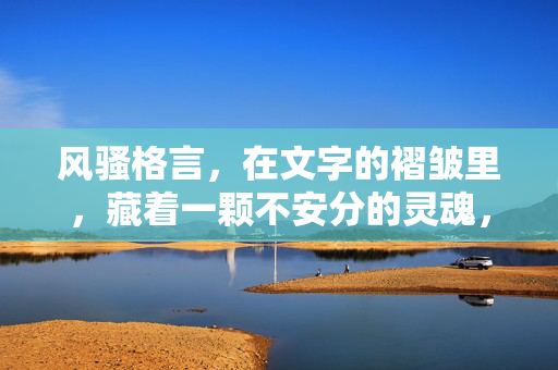 风骚格言,在文字的褶皱里,藏着一颗不安分的灵魂,风骚格言,文字褶皱里的不安分灵魂 风骚格言,在文字的褶皱里,藏着一颗不安分的灵魂,风骚格言,文字褶皱里的不安分灵魂