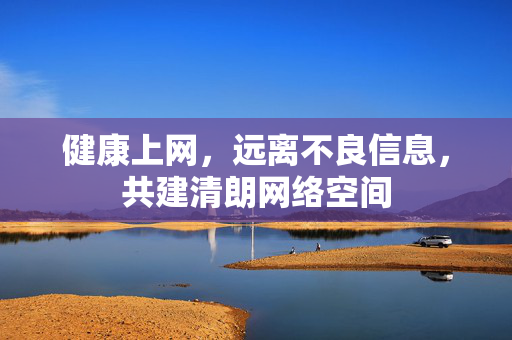 健康上网，远离不良信息，共建清朗网络空间