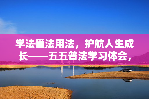 学法懂法用法，护航人生成长——五五普法学习体会，五五普法，学法懂法用法 护航人生成长