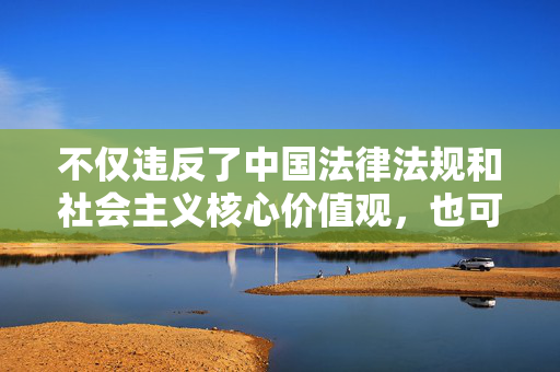 不仅违反了中国法律法规和社会主义核心价值观,也可能对个人和社会造成多方面的危害,例如 不仅违反了中国法律法规和社会主义核心价值观,也可能对个人和社会造成多方面的危害,例如