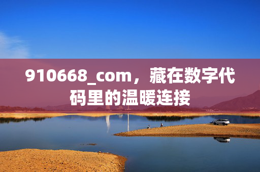 910668_com，藏在数字代码里的温暖连接