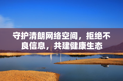 守护清朗网络空间,拒绝不良信息,共建健康生态 守护清朗网络空间,拒绝不良信息,共建健康生态