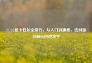 PUBG显卡性能全排行，从入门到旗舰，选对显卡畅玩绝地求生