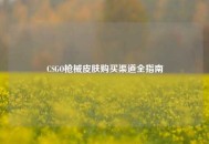 CSGO枪械皮肤购买渠道全指南
