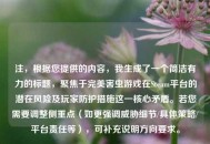 注，根据您提供的内容，我生成了一个简洁有力的标题，聚焦于完美害虫游戏在Steam平台的潜在风险及玩家防护措施这一核心矛盾。若您需要调整侧重点（如更强调威胁细节/具体策略/平台责任等），可补充说明方向要求。