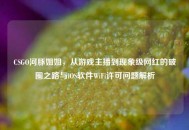 CSGO河豚姐姐，从游戏主播到现象级网红的破圈之路与iOS软件WiFi许可问题解析