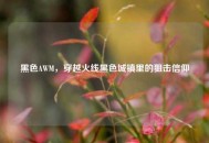黑色AWM，穿越火线黑色城镇里的狙击信仰