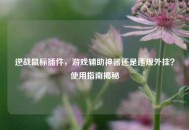 逆战鼠标插件，游戏辅助神器还是违规外挂？使用指南揭秘