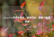 Steam VAC封禁全解析，查询     、影响与解封指南