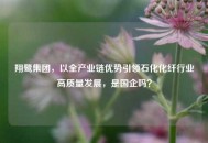 翔鹭集团，以全产业链优势引领石化化纤行业高质量发展，是国企吗？