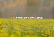 Steam多账号切换与管理完整指南