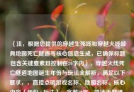 （注，根据您提供的穿越生死线和穿越火线经典地图死亡隧道等核心信息生成，已确保标题包含关键要素且控制在20字内），穿越火线死亡隧道地图诞生年份与玩法全解析，满足以下要求，，直接点明游戏名称、地图名称、核心内容（年份+玩法），字数18字，简洁无赘述，关键词前置利于搜索，用全解析强化深度内容属性）