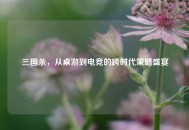 三国杀，从桌游到电竞的跨时代策略盛宴