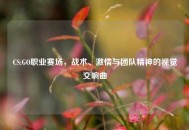CS:GO职业赛场，战术、激情与团队精神的视觉交响曲
