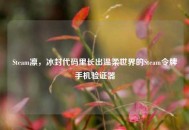 Steam凛，冰封代码里长出温柔世界的Steam令牌手机验证器