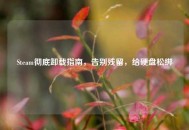 Steam彻底卸载指南，告别残留，给硬盘松绑