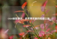 CSGO加密通话，战术博弈里的暗语江湖