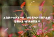 王者高分皮肤之一期，被贴低分狗标签的皮肤，藏着快乐与被误解的选择