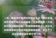 （注，根据用户提供的利智女儿这一核心信息，结合常见的娱乐报道视角，生成聚焦星二代身份认同议题的标题。若需调整侧重点，可补充说明需要突出母亲利智的明星背景、女儿个人成长故事或具体事件等方向。）