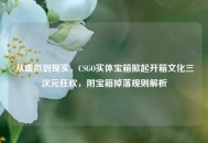 从虚拟到现实，CSGO实体宝箱掀起开箱文化三次元狂欢，附宝箱掉落规则解析