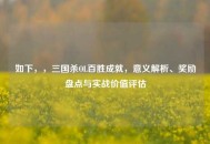 如下，，三国杀OL百胜成就，意义解析、奖励盘点与实战价值评估