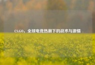 CS:GO，全球电竞热潮下的战术与***
