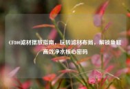 CF800滤材摆放指南，玩转滤材布局，解锁鱼缸高效净水核心密码