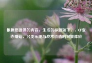 根据您提供的内容，生成的标题如下，，CF变态蘑菇，另类乐趣与战术价值的双重体验