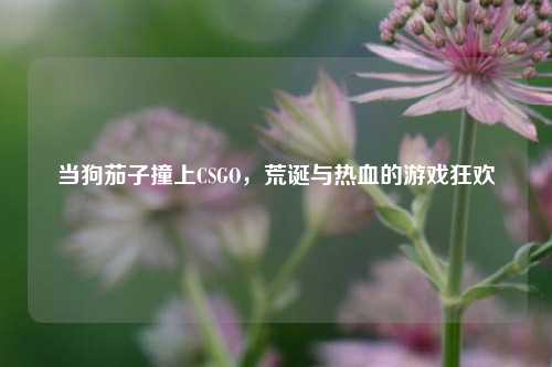 当狗茄子撞上CSGO,荒诞与热血的游戏狂欢
