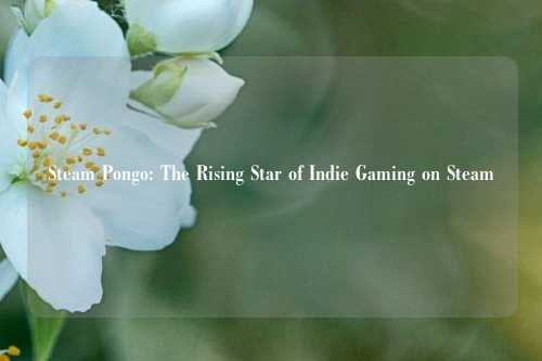 Steam Pongo: The Rising Star of Indie Gaming on Steam