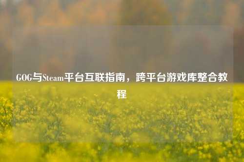 GOG与Steam平台互联指南,跨平台游戏库整合教程