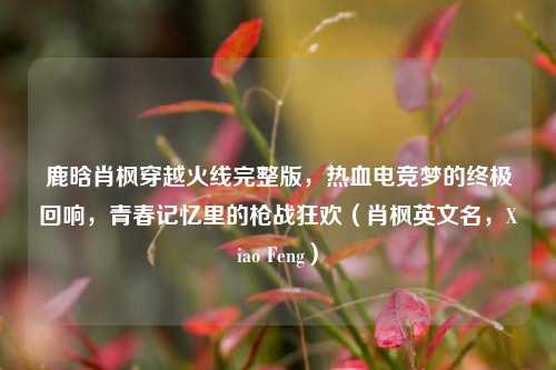 鹿晗肖枫穿越火线完整版，热血电竞梦的终极回响，青春记忆里的枪战狂欢（肖枫英文名，Xiao Feng）