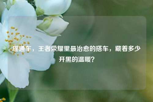 瑶通车,王者荣耀里最治愈的搭车,藏着多少开黑的温暖?
