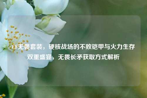 CF无畏套装,硬核战场的不败铠甲与火力生存双重盛宴,无畏长矛获取方式解析