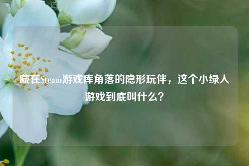 藏在Steam游戏库角落的隐形玩伴,这个小绿人游戏到底叫什么?