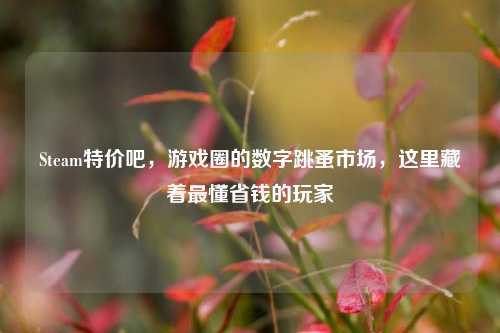 Steam特价吧,游戏圈的数字跳蚤市场,这里藏着最懂省钱的玩家