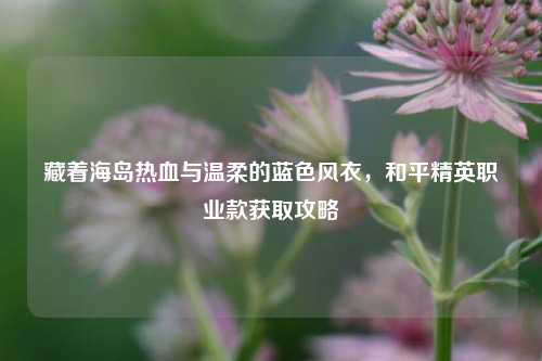 藏着海岛热血与温柔的蓝色风衣,和平精英职业款获取攻略