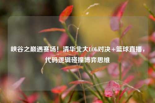 峡谷之巅遇赛场!清华北大LOL对决+篮球直播,代码逻辑碰撞博弈思维