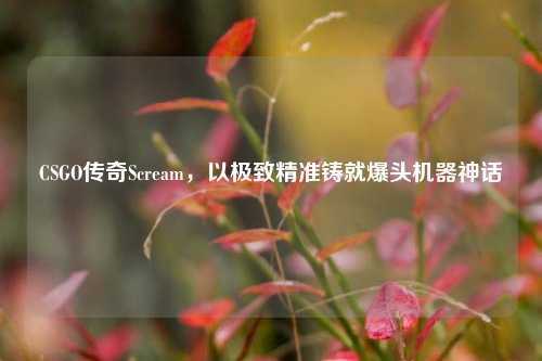 CSGO传奇Scream,以极致精准铸就爆头机器神话